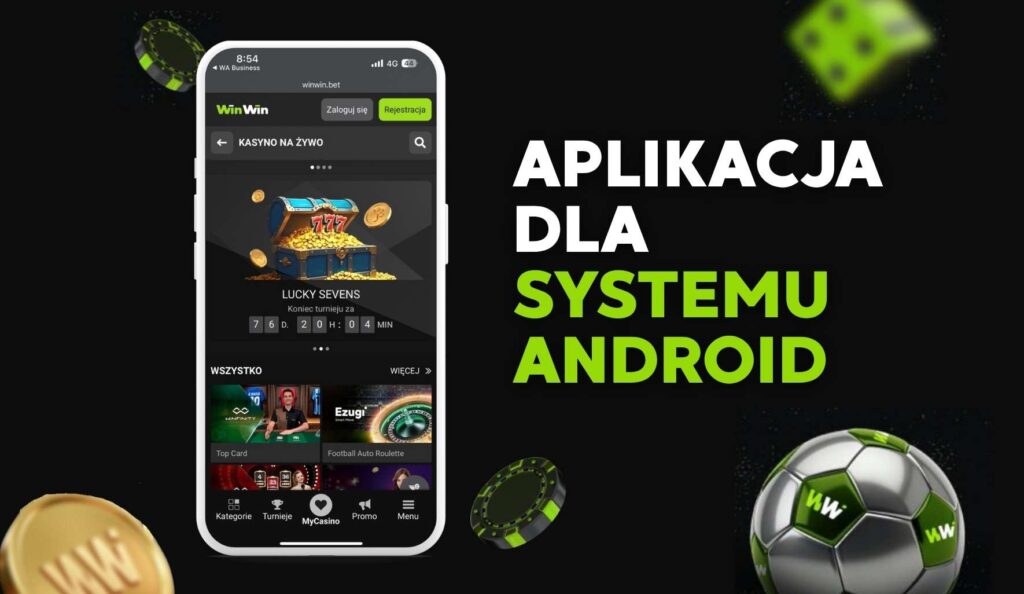Aplikacja Winwin dla systemu Android w Polsce