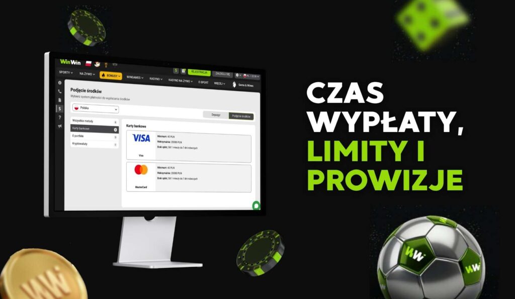 Czas wypłaty limity i prowizje w Winwin w Polsce