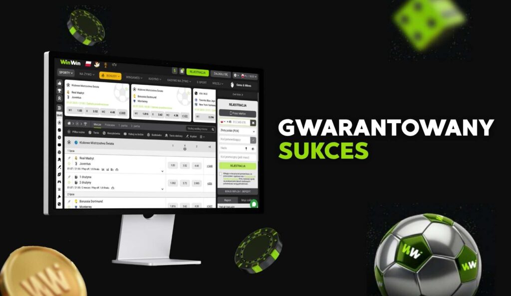 WinWin Gwarantowany sukces Zdobądź punkty promocyjne za serię nieudanych zakładów