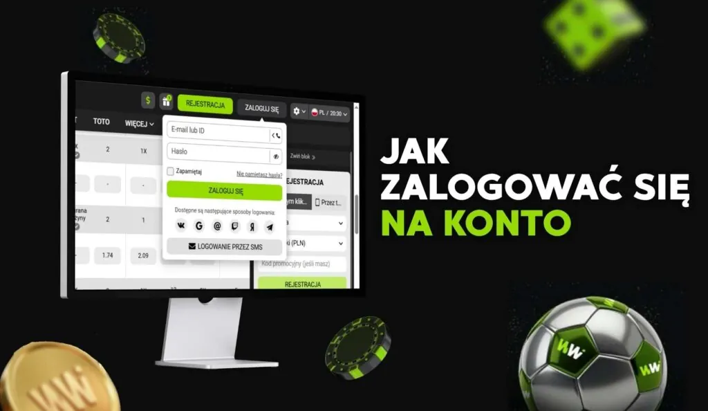 Jak zalogować się na konto Winwin w Polsce