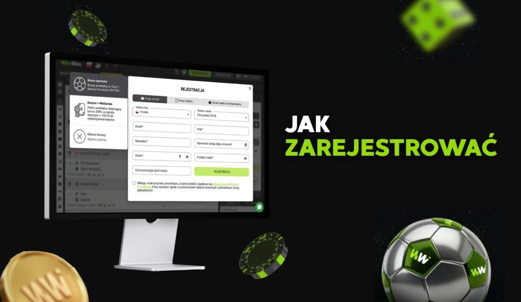 Jak zarejestrować się w Winwin w ciągu minuty w Polsce