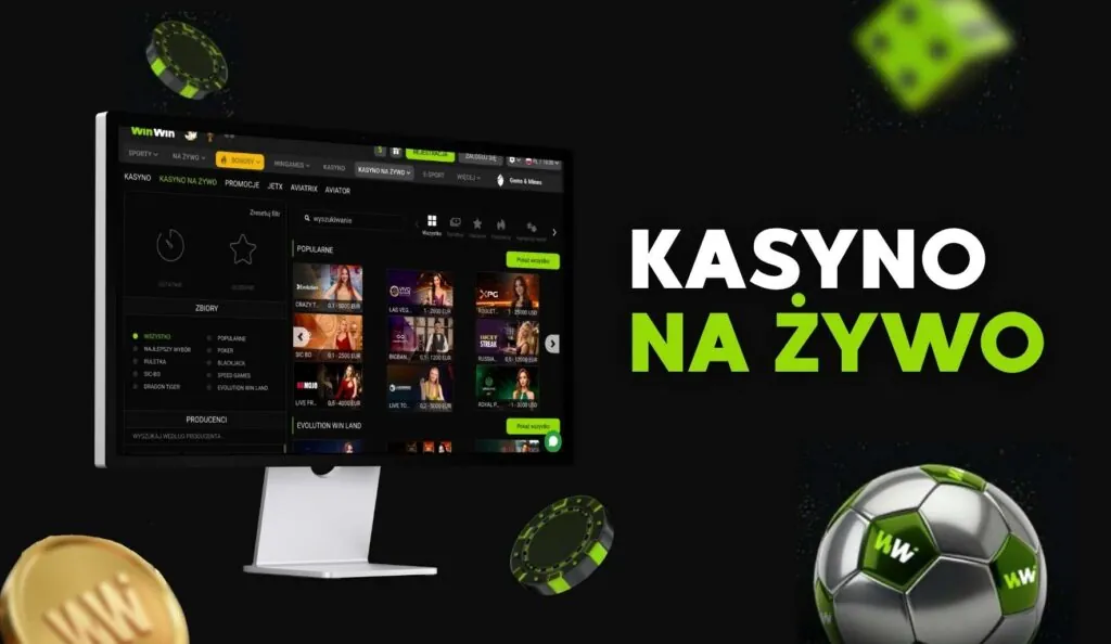 Kasyno na żywo gra z krupierem na żywo WinWin
