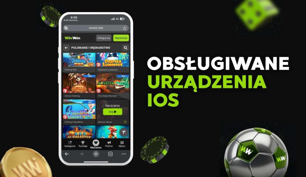 WinWin Obsługiwane urządzenia iOS