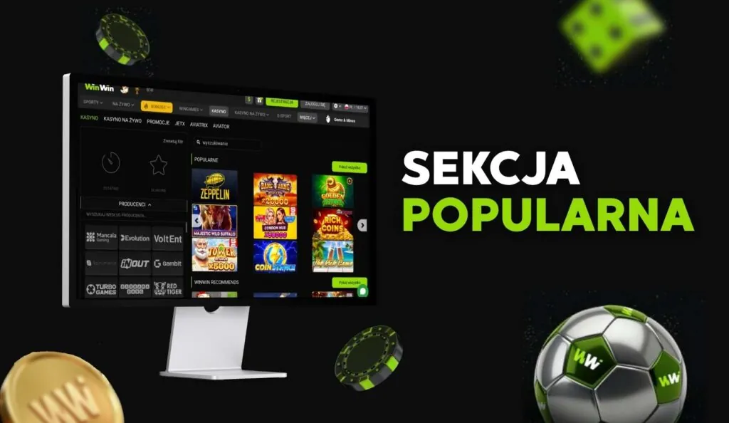 WinWIn w Polsce Sekcja popularna Wybór graczy