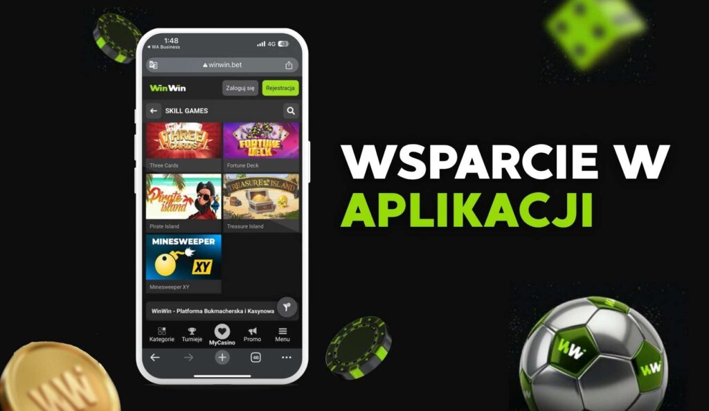 Wsparcie w aplikacji Winwin w Polsce