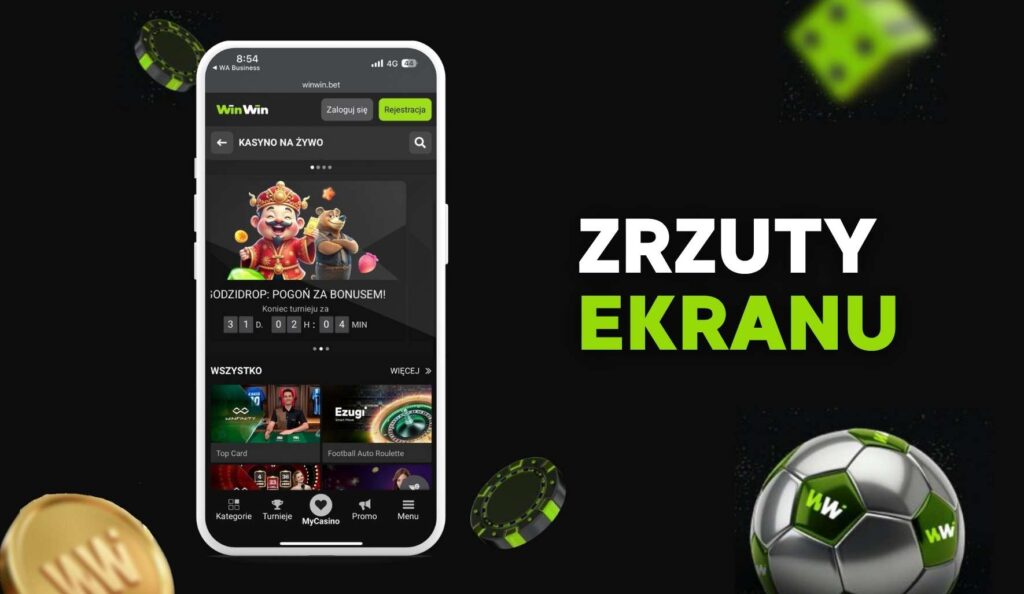 Zrzuty ekranu WinWin w Polsce